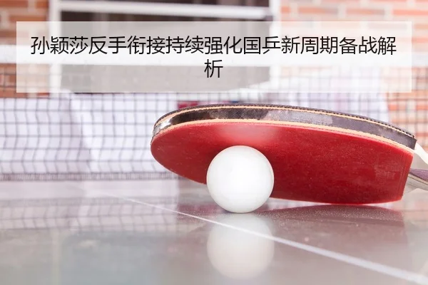 孙颖莎反手衔接持续强化国乒新周期备战解析