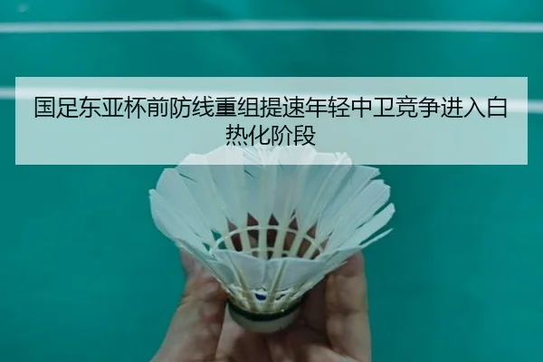 国足东亚杯前防线重组提速年轻中卫竞争进入白热化阶段